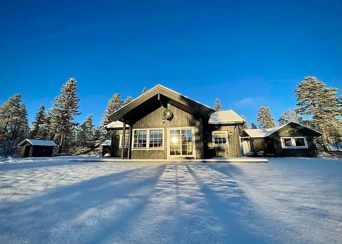 Semesterbostad Modern With Amenities At Fagerfjell Flesberg