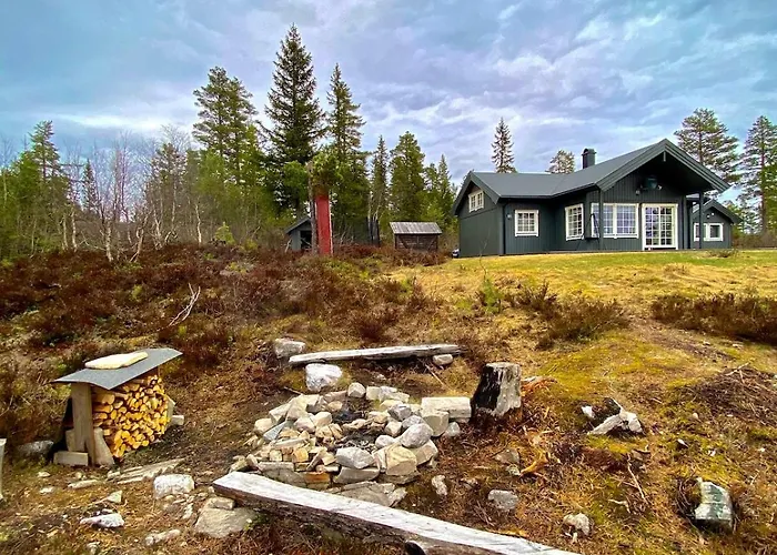 Modern With Amenities At Fagerfjell *