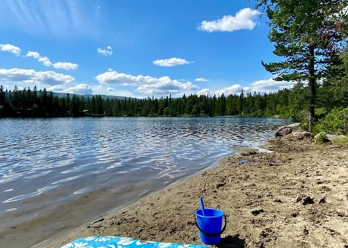 Modern With Amenities At Fagerfjell *