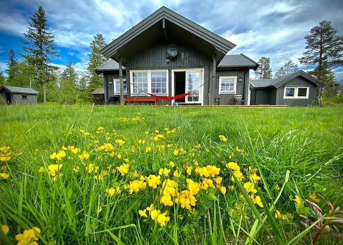 Modern With Amenities At Fagerfjell Semesterbostad Flesberg
